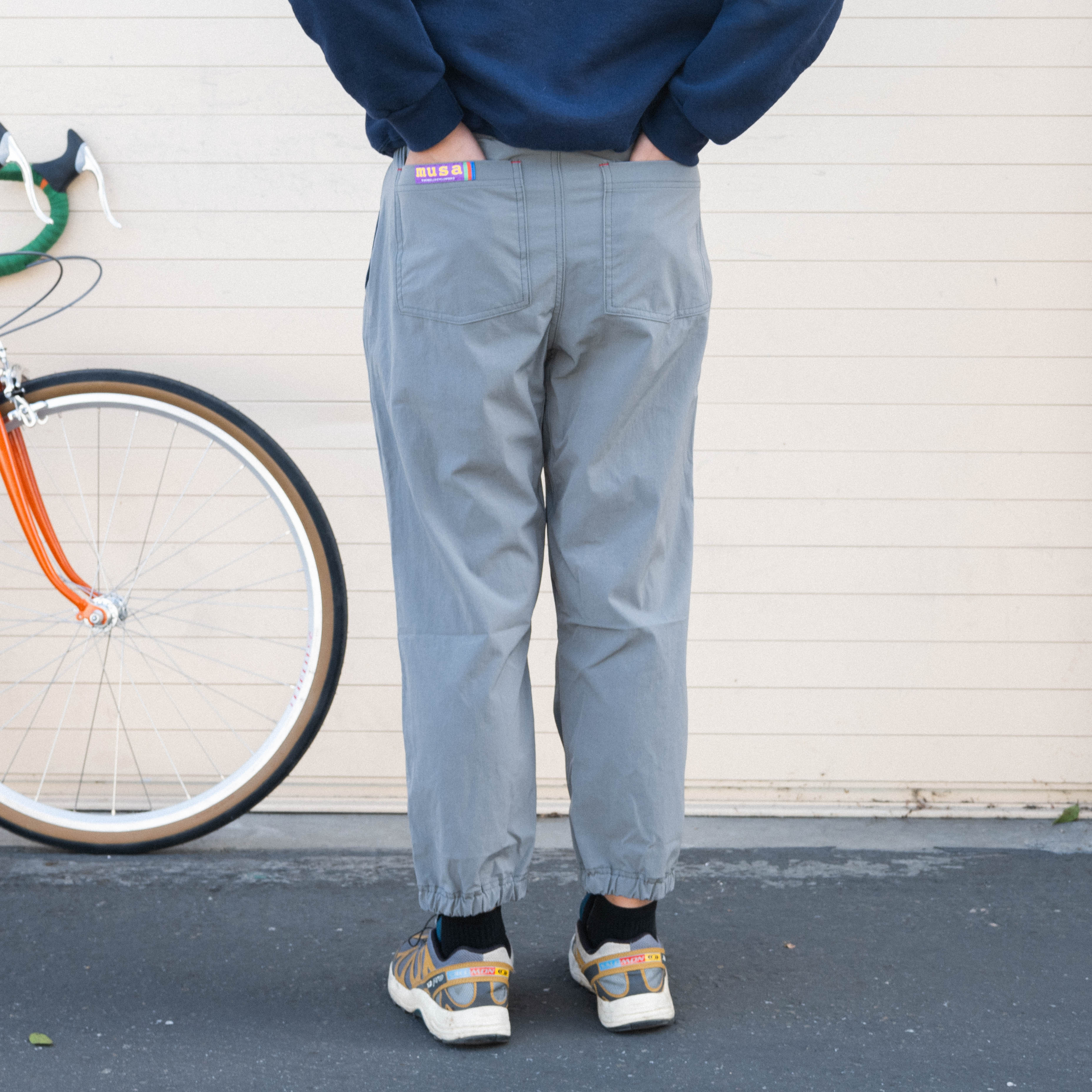Musa Cycling Baggies 2024 - Wolf Grey - Image 3